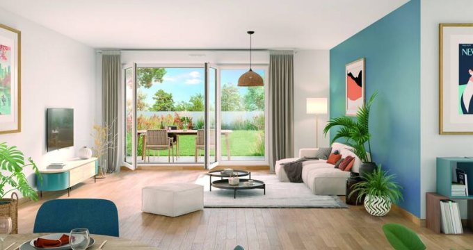 Achat / Vente appartement neuf Savigny-le-Temple à quelques minutes du Carré Sénart (77176) - Réf. 13060