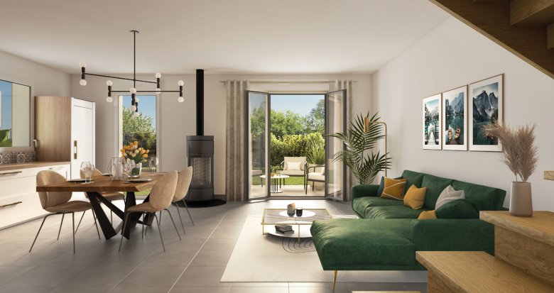 Achat / Vente appartement neuf Guerville proche centre et à 10 min à pied du bus ligne N (78930) - Réf. 12882