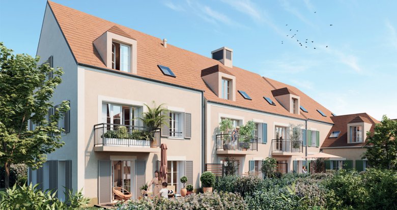 Achat / Vente appartement neuf Taverny centre-ville à 8 min à pied du Transilien H (95150) - Réf. 12530