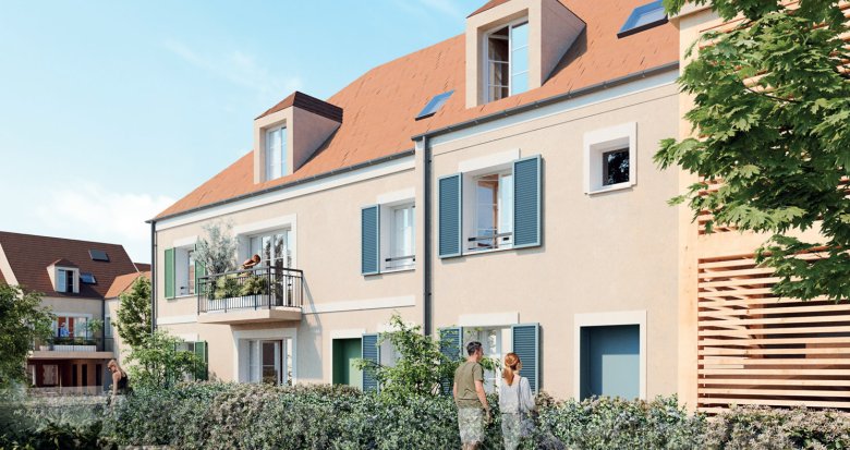 Achat / Vente appartement neuf Taverny centre-ville à 8 min à pied du Transilien H (95150) - Réf. 12530
