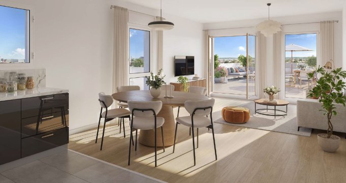 Achat / Vente appartement neuf Argenteuil proche de la gare Transilien J (95100) - Réf. 13458