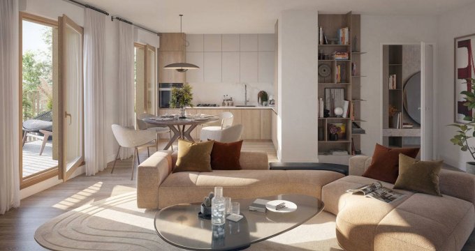 Achat / Vente appartement neuf Boissy-Saint-Léger quartier de la Charmeraie proche RER A (94470) - Réf. 12293