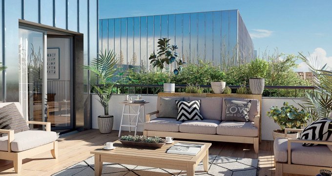 Achat / Vente appartement neuf Bondy proche RER E (93140) - Réf. 8976