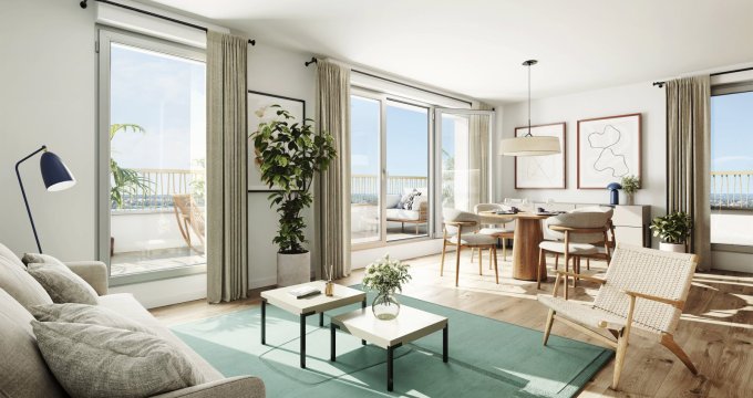 Achat / Vente appartement neuf Brunoy à quelques pas des berges de Seine (91800) - Réf. 12798