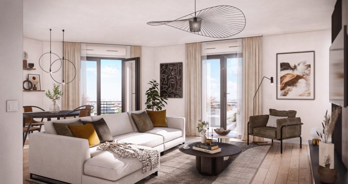 Achat / Vente appartement neuf Champigny-sur-Marne à 350m de la future ligne 15 Paris Express (94500) - Réf. 9014