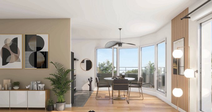 Achat / Vente appartement neuf Champigny-sur-Marne proche des Berges à 1.5km du RER A (94500) - Réf. 12366