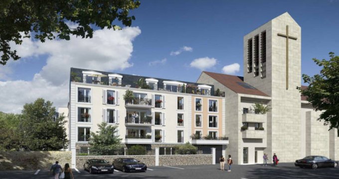 Achat / Vente appartement neuf Chelles à 500m de la gare Chelles-Gournay (77500) - Réf. 4749
