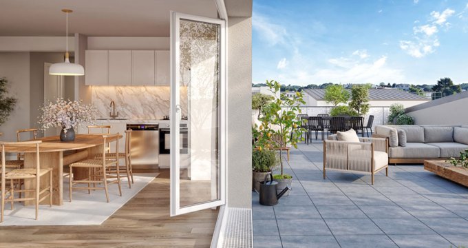 Achat / Vente appartement neuf Corbeil-Essonnes proche du RER D (91100) - Réf. 13201