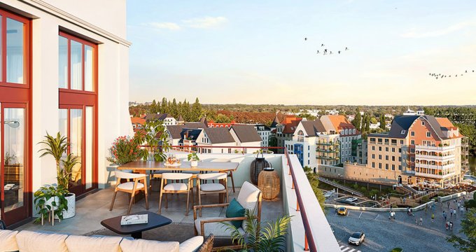 Achat / Vente appartement neuf Cormeilles-en-Parisis proche Transilien ligne J et RER A (95240) - Réf. 12826