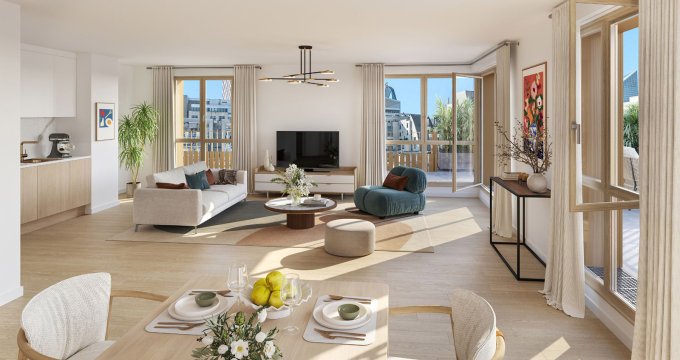 Achat / Vente appartement neuf Courbevoie à deux pas de La Défense (92400) - Réf. 12819
