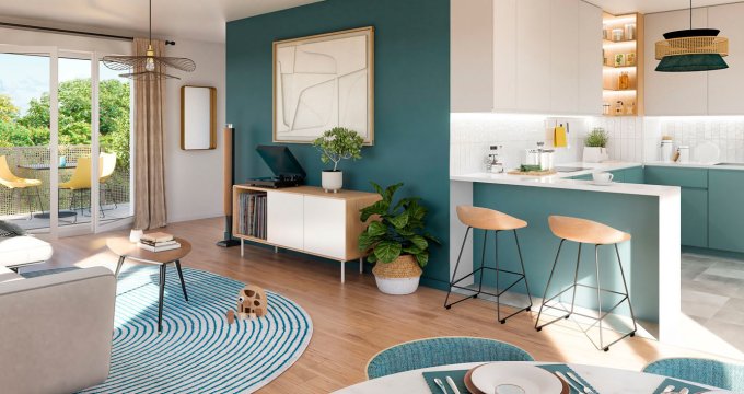 Achat / Vente appartement neuf Dampmart à 7 min en voiture de la ligne Transilien P (77400) - Réf. 13557