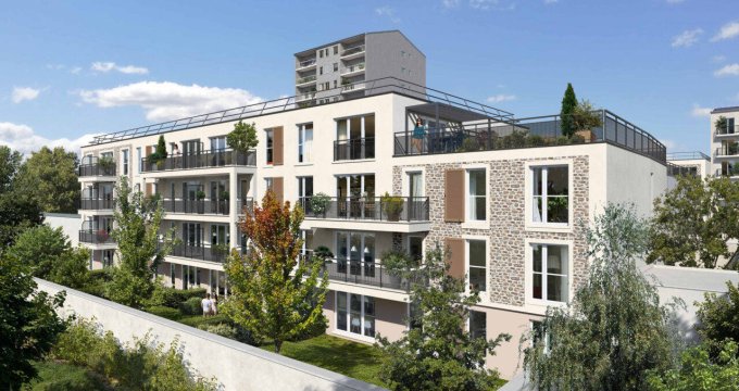 Achat / Vente appartement neuf Deuil-la-Barre à 400m de la Gare de La Barre-d'Ormesson (95170) - Réf. 7867