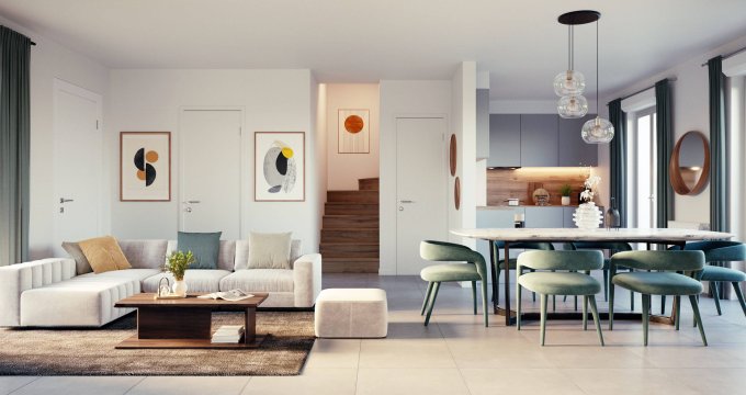 Achat / Vente appartement neuf Draveil entre la forêt de Sénart et les rives de la Seine (91210) - Réf. 12136