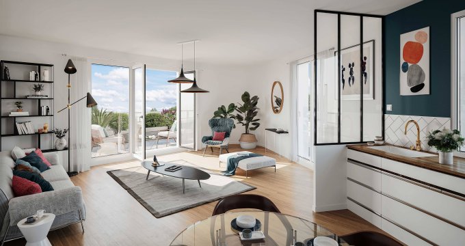 Achat / Vente appartement neuf Épinay-sur-Seine à deux pas de la station de tram T8 (93800) - Réf. 12164