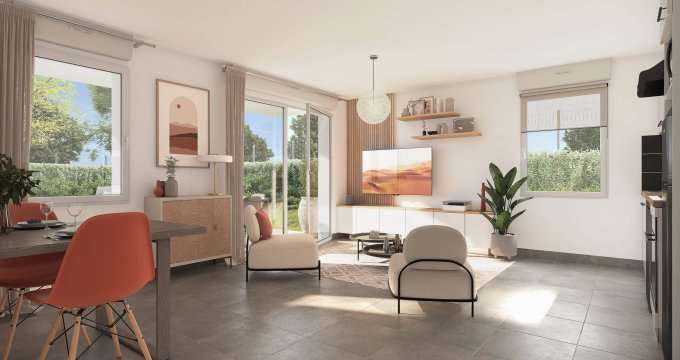 Achat / Vente appartement neuf Gargenville proche des commodités à l’ouest de Paris (78440) - Réf. 11705