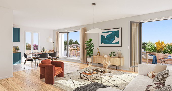 Achat / Vente appartement neuf Gonesse à 100 m du bus menant au RER D (95500) - Réf. 12338