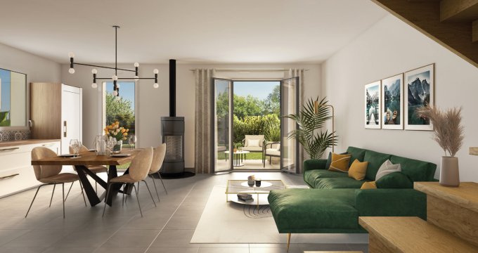 Achat / Vente appartement neuf Guerville proche centre et à 10 min à pied du bus ligne N (78930) - Réf. 12882