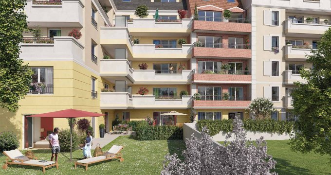 Achat / Vente appartement neuf Le Blanc-Mesnil en plein centre-ville (93150) - Réf. 6966