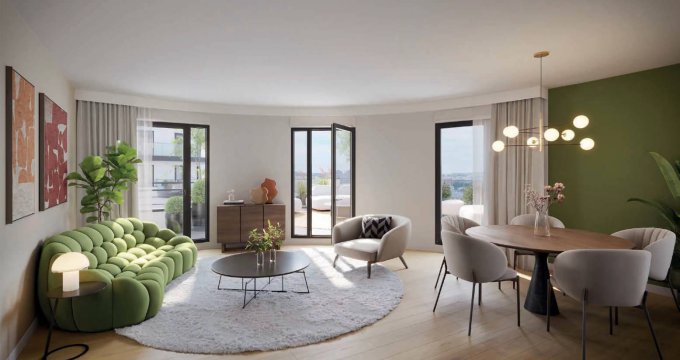 Achat / Vente appartement neuf L’Hay-les-Roses à 15 min à pied du métro 14 (94240) - Réf. 12143