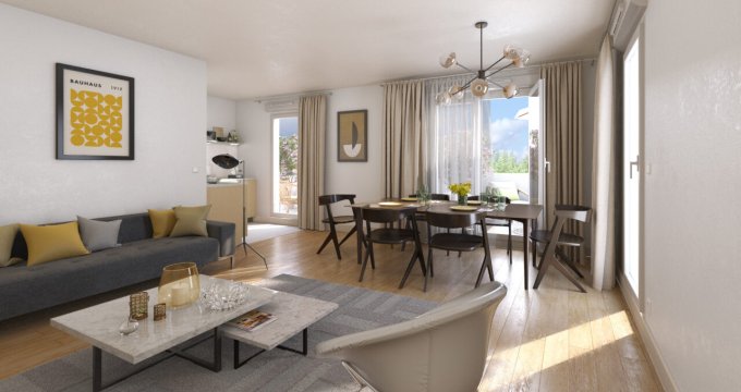 Achat / Vente appartement neuf L'Haÿ-les-Roses quartier Paul Hochart proche future ligne 14 (94240) - Réf. 8733