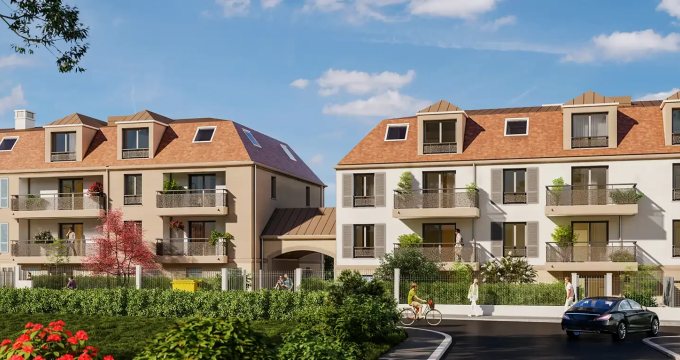 Achat / Vente appartement neuf Limay quartier résidentiel à proximité des bords de Seine (78520) - Réf. 12387