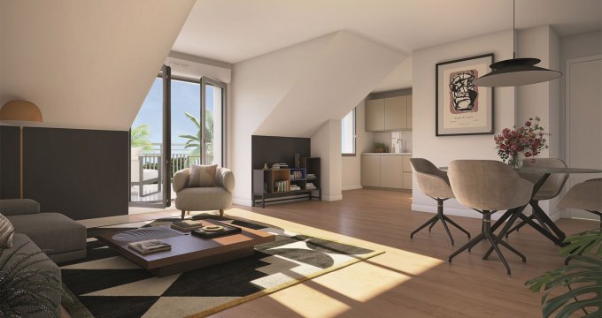 Achat / Vente appartement neuf Montfermeil à 10 min à pied du parc Arboretum (93370) - Réf. 13473