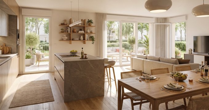 Achat / Vente appartement neuf Morsang-sur-Orge proche du RER C (91390) - Réf. 13858