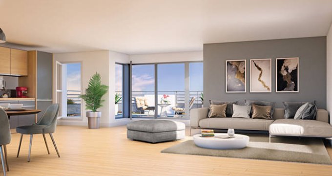 Achat / Vente appartement neuf Nogent-sur-Marne à 500 m de la gare RER (94130) - Réf. 12253