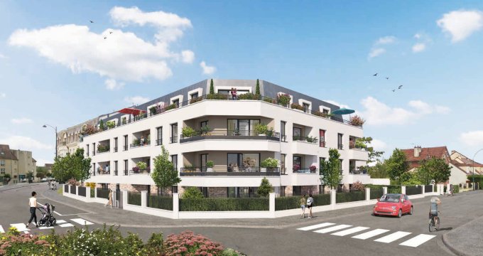 Achat / Vente appartement neuf Pontault-Combault proche commerces (77340) - Réf. 7748