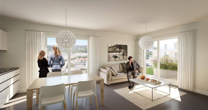 Achat / Vente appartement neuf Ris-Orangis à 800m du RER D et à 5 min TZen 4 (91130) - Réf. 8262