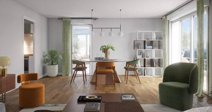Achat / Vente appartement neuf Saint-Cyr-l'École à deux pas de la gare (78210) - Réf. 12795