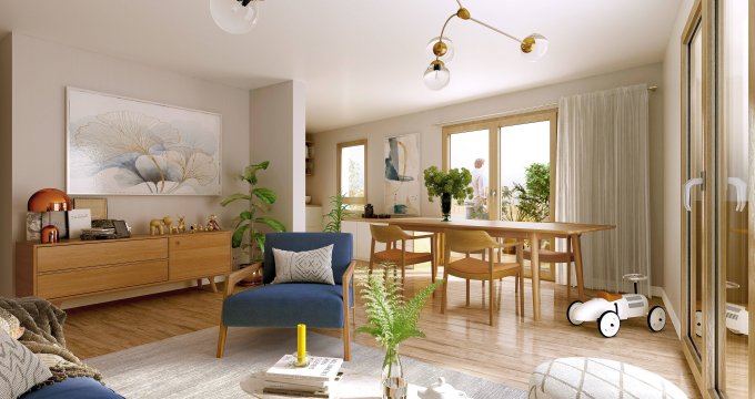 Achat / Vente appartement neuf Saint-Denis au pied du métro 13 (93200) - Réf. 8700