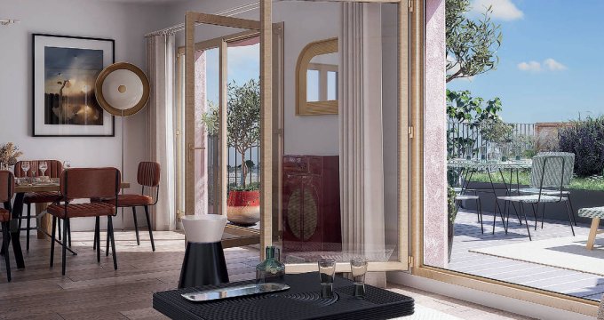 Achat / Vente appartement neuf Saint-Ouen à 7 minutes à pied de la gare (93400) - Réf. 12264