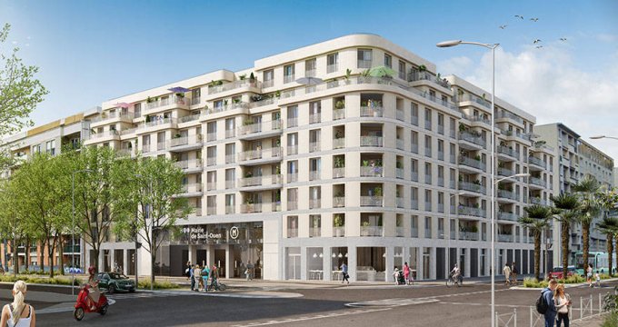 Achat / Vente appartement neuf Saint-Ouen à deux pas du métro (93400) - Réf. 6145