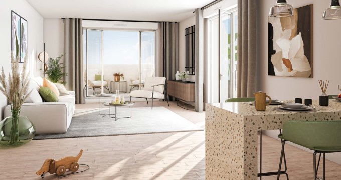 Achat / Vente appartement neuf Sartrouville à 650 m RER A et Transilien L à 10 min de la Défense (78500) - Réf. 13325