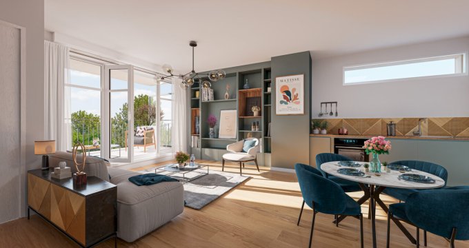 Achat / Vente appartement neuf Villeneuve-Saint-Georges quartier Triage à 900m du RER D (94190) - Réf. 8721