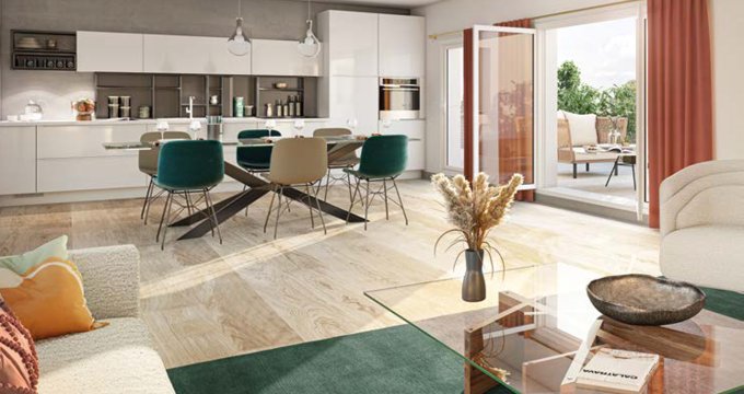 Achat / Vente appartement neuf Villennes-sur-Seine quartier Fouveau proche bus (78670) - Réf. 13241