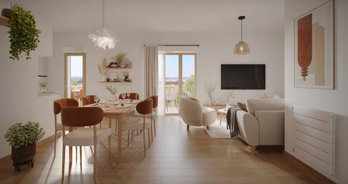 Achat / Vente appartement neuf Villetaneuse à 5 min à pied du Parc Régional de la Butte Pinson (93430) - Réf. 12316
