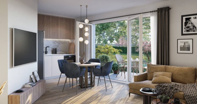 Achat / Vente appartement neuf Villiers-le-Bel proche RER D (95400) - Réf. 12180
