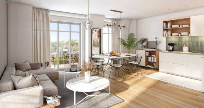 Achat / Vente appartement neuf Villiers-sur-Marne à 600 m de la gare SNCF RER E (94350) - Réf. 12766