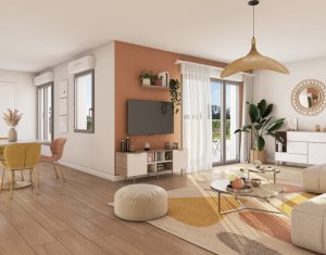 Achat / Vente appartement neuf Aubervilliers à 5 min à pied du RER B La Plaine Stade de France (93300) - Réf. 8703