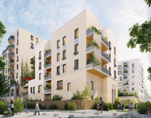 Investissement locatif : Appartement en loi Pinel  Aubervilliers écoquartier du Fort (93300) - Réf. 6423