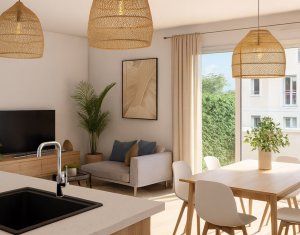 Achat / Vente appartement neuf Aubervilliers quartier résidentiel à 600m du métro 7 (93300) - Réf. 13668