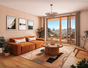 Achat / Vente appartement neuf Cachan écoquartier à 4 min à pied de la gare RER (94230) - Réf. 12922