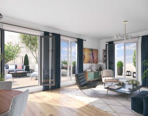 Investissement locatif : Appartement en loi Pinel  Clamart quartier Panorama à 10 min du métro Châtillon (92140) - Réf. 8149