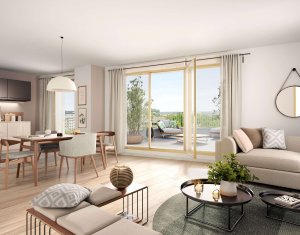 Investissement locatif : Appartement en loi Pinel  Clichy écoquartier du Bac à 10 min de la ligne L (92110) - Réf. 8347