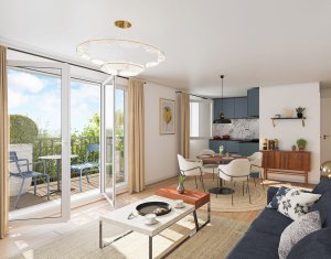 Achat / Vente appartement neuf Ivry-sur-Seine à deux pas des rives de la Seine et RER C à 850m (94200) - Réf. 13320