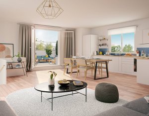 Achat / Vente appartement neuf La Courneuve à deux pas du tramway T1 et du métro 7 (93120) - Réf. 8830