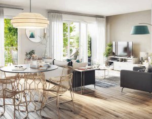 Achat / Vente appartement neuf Le Blanc-Mesnil à 16 min à pied du RER B et future ligne 16 (93150) - Réf. 6679