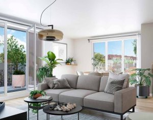 Achat / Vente appartement neuf Montreuil proche Parc Montreau et à 15 min du RER E (93100) - Réf. 8969